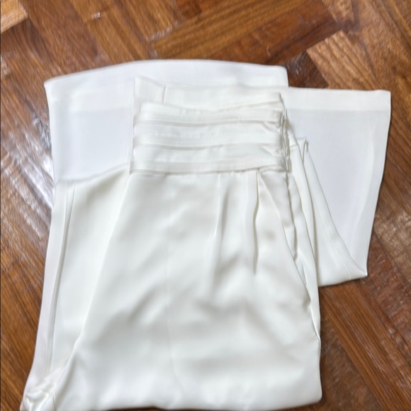 Ramy Brook Joss Cream Wide-Leg Pants - Picture 2 of 5